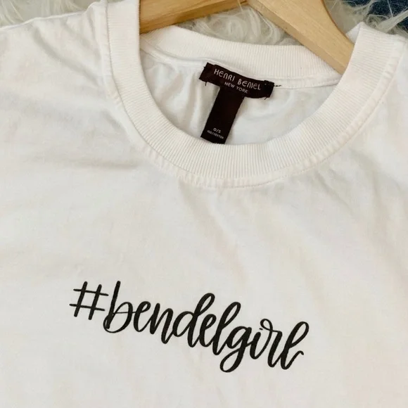 henri bendel | #BendelGirl Crew Neck Tee Shirt - Picture 4 of 6